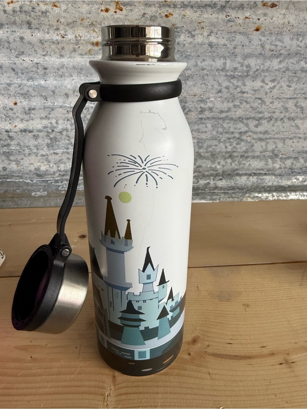 Disney World 50th Anniversary Hallmark Color Change Water Bottle